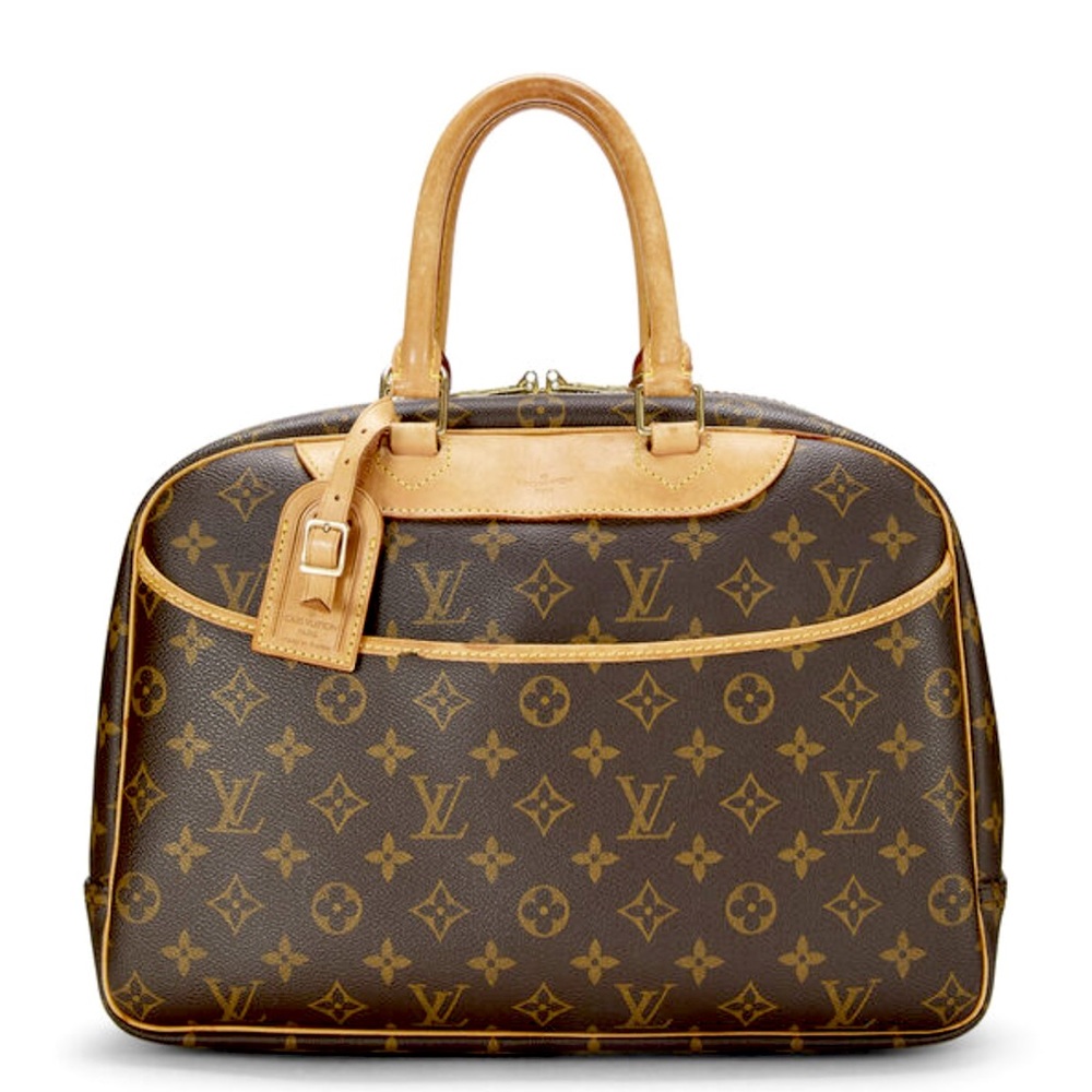 AUTHENTIC - 
LOUIS VUITTON
MONOGRAM CANVAS DEAUVILLE